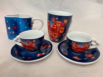 Set tazze e tazzine baci perugina