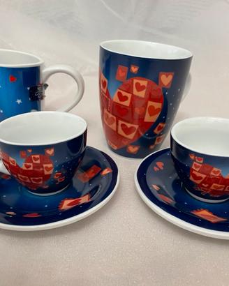 Set tazze e tazzine baci perugina