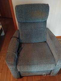 Poltrona reclinabile elettrica