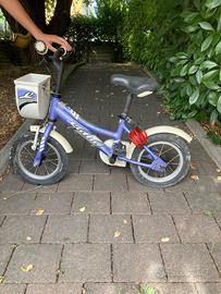 Bicicletta bambina con cestino