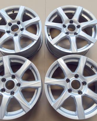 Cerchi in lega 16 - argento MSW 77 - set 4 cerchi