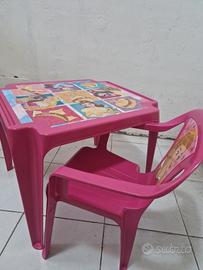 tavolo e sedia