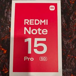 Xiaomi Redmi Note 15 Pro 5G nero