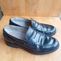 Mocassini Nero Giardini blu taglia 42