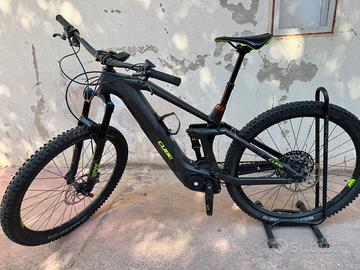 Cube stereo Hybrid 140 hpc sl MTB full carbon - M