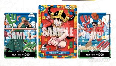 One Piece Tcg OP-17 4th Anniversary Promo Cards Lu
