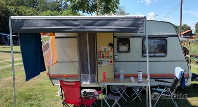 Caravan Roulotte Bürstner Club 4 posti