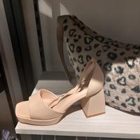 plateau beige n.  40 Ideal Shoes 