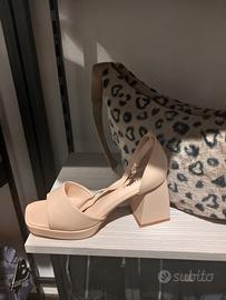 plateau beige n.  40 Ideal Shoes 