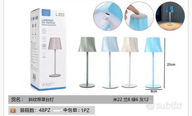 Lampada da Tavolo LED Ricaricabile