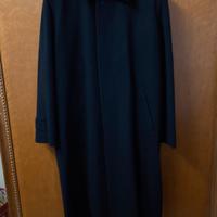 Cappotto blu scuro lana inglese