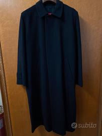 Cappotto blu scuro lana inglese
