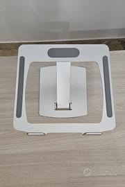 Supporto laptop in alluminio pieghevole 