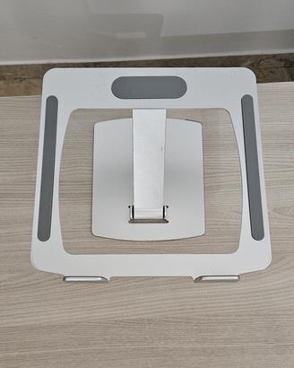 Supporto laptop in alluminio pieghevole 