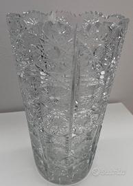 Vaso di cristallo di Bohemia