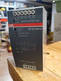 alimentatore ABB 230vac 24vdc 5A