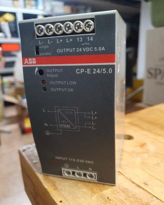 alimentatore ABB 230vac 24vdc 5A