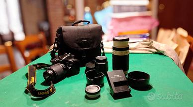 NIKON D5200 CON OBBIETTIVI