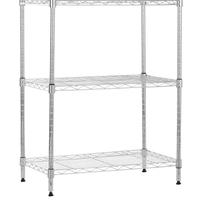Scaffaliera a 3 ripiani 34 x 58.9 x 76.2 cm