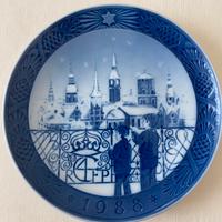 Piatto di Natale Royal Copenhahen 1988