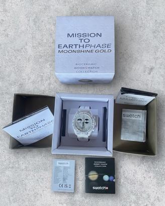 MoonSwatch Mission to Earthphase Cold Moon