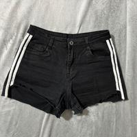 Jeans corto nero donna taglia M