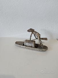 statuina argento massiccio