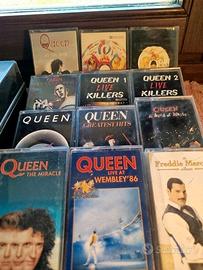 12 cassette dei Queen e Freddie Mercury
