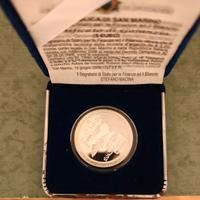 Moneta Pechino 2008 argento