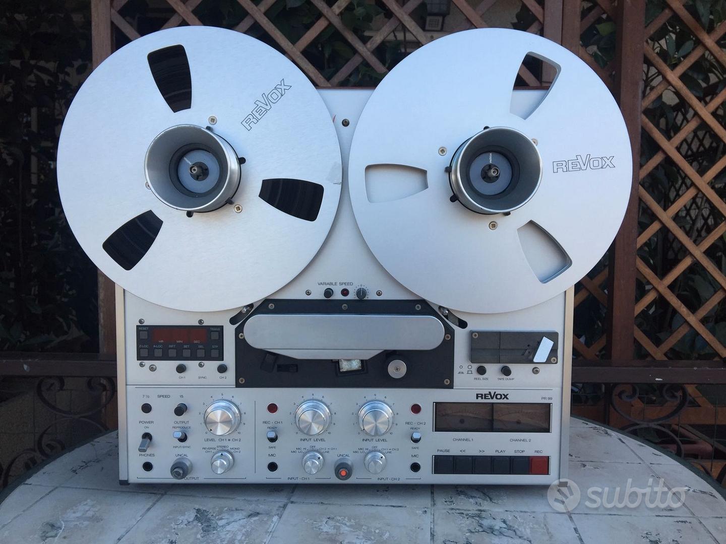 REGISTRATORE A BOBINE REVOX PR 99 MK 3 Audio/Video In vendita a
