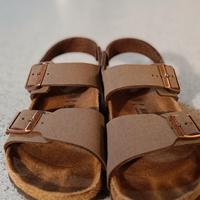 Birkenstock camoscio da bambina n32