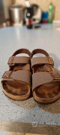 Birkenstock camoscio da bambina n32