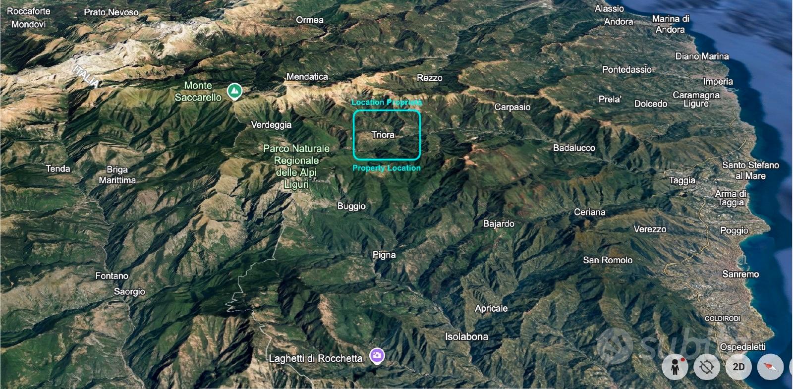 Terreni coltivabili+Lotto Edificabile Alpi Liguri - Vista 5