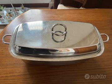 Pesciera - Rostiera in acciaio inox