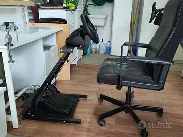Volante PC Logitech Driving force GT con supporto
