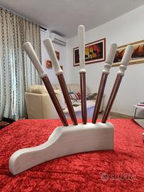 Set di coltelli artigianali, OGGETTO UNICO