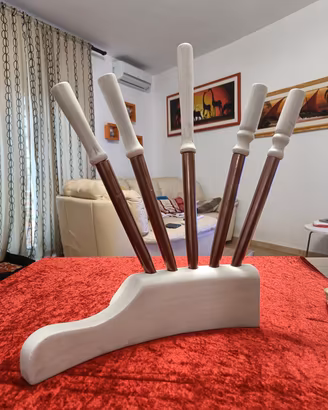 Set di coltelli artigianali, OGGETTO UNICO