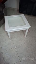 Tavolino bacheca shabby