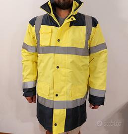 Singer giacca invernale ad alta visibilità giallo 