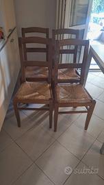 sedie in legno