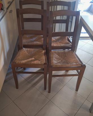 sedie in legno