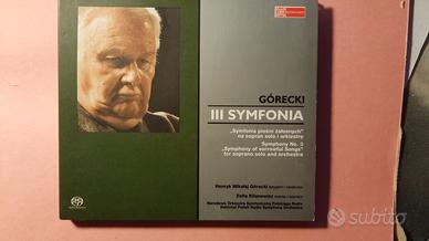 GORECKI 3RD SYMPHONY  SACD