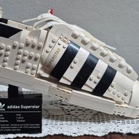 Adidas Superstar per Lego pezzo ed limitata