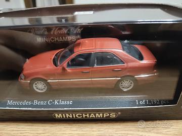 Mercedes c Klass orange 1/43