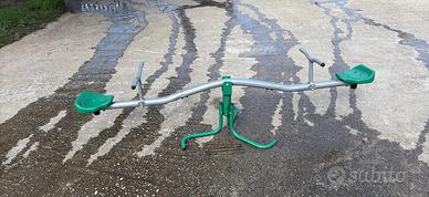 Altalena a dondolo doppia