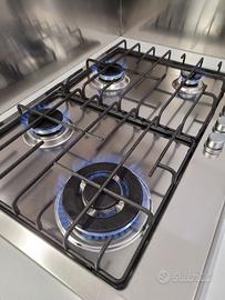 Franke piano cottura 4 fuochi incasso 60 cm inox