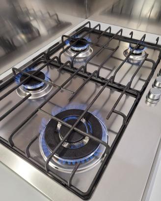 Franke piano cottura 4 fuochi incasso 60 cm inox