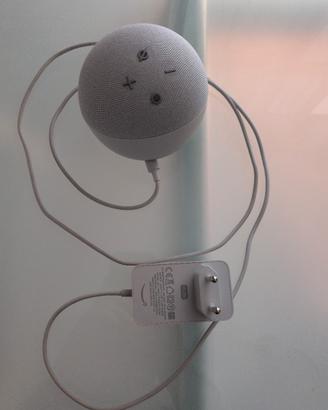 Amazon Echo Dot 4 + 2 prese smart + lampadina Tapo