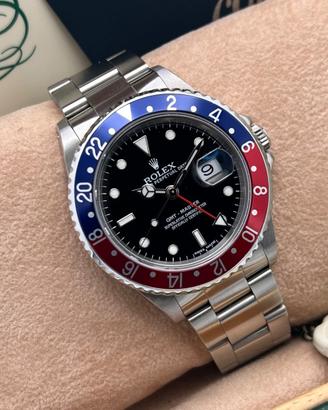 🔵🔴ROLEX GMT-MASTER PRE-OWNED 2023 ANNO 1998