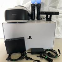 Sony PlayStation VR + PS camera + 2 Move PS4 PSVR
